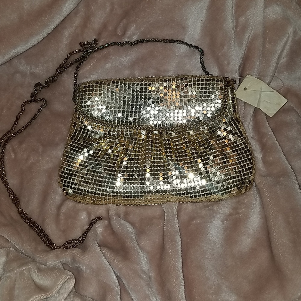 Gold Metallic Evening Bag/Clutch